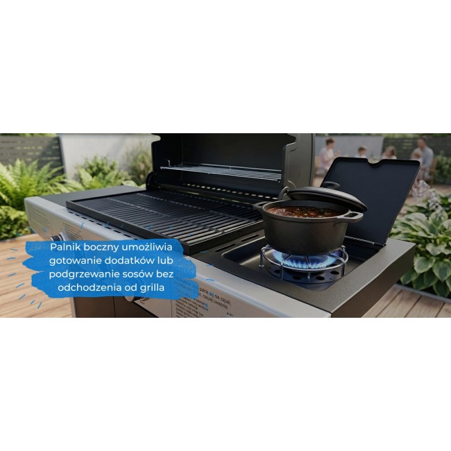 Ravanson GO-4 13.3 kW gas barbecue