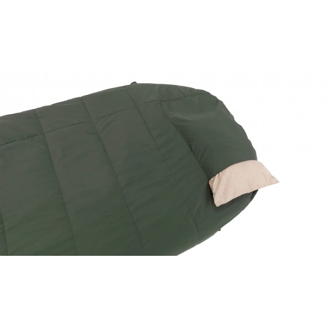 Outwell Caldera Lux Adult Semi-rectangular sleeping bag Polyester Green