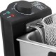 Emerio DF-120482 fryer Double 3 L Stand-alone 2000 W Deep fryer Black, Stainless steel