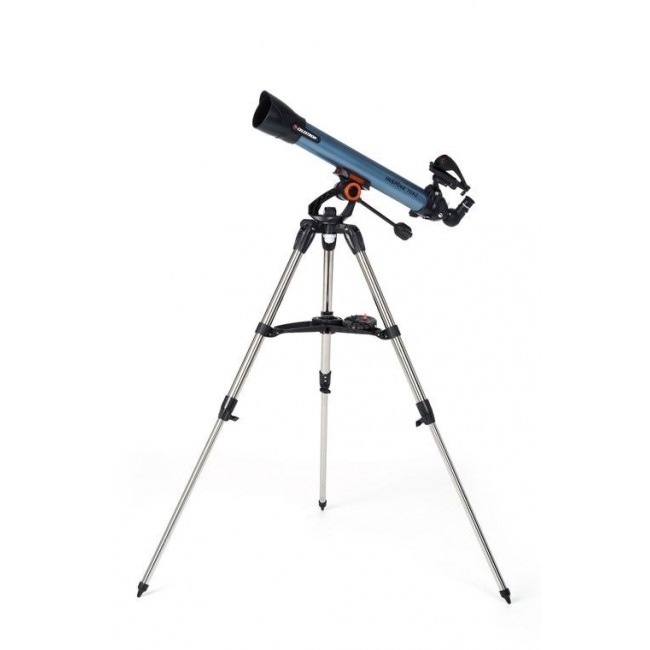 Celestron Inspire 70AZ Refractor 35x Black, Blue