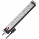 Brennenstuhl 1156057128 power extension 3 m 8 AC outlet(s) Indoor Black