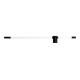 Activejet Lungo Black LED Wall Light