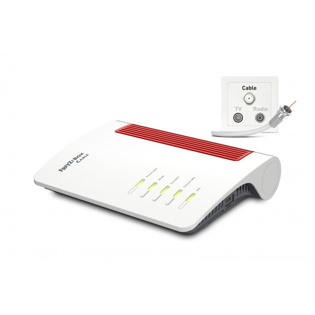 FRITZ!Box 6670 wireless router Dual-band (2.4 GHz / 5 GHz) White FRITZ!Box 6670 wireless router Dual-band (2.4 GHz / 5 GHz) White