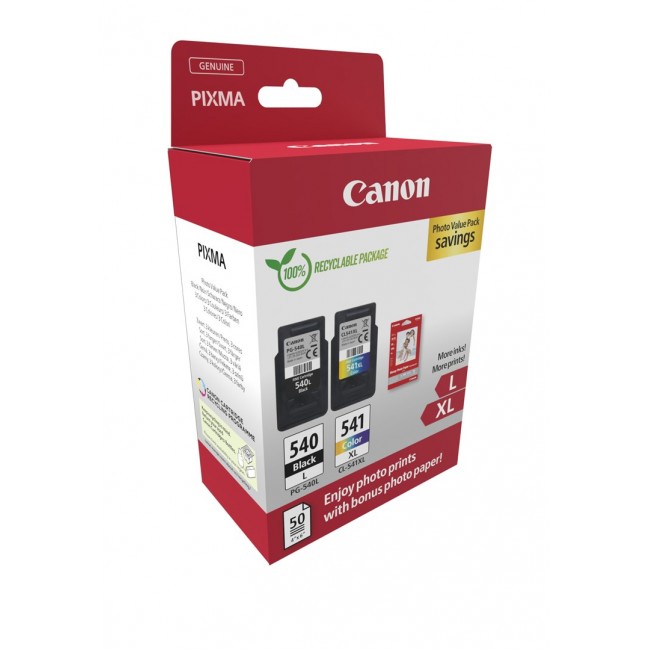 Photo Pack Canon 5224B012 - Cyan - Magenta - Yello Photo Pack Canon 5224B012 - Cyan - Magenta - Yello