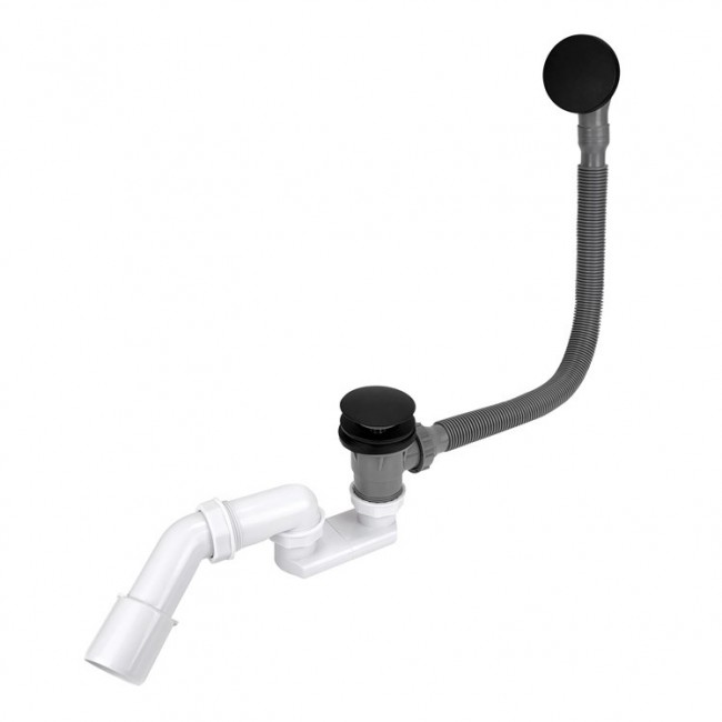 BATH SIPHON CLICK-CLAC TOP BLACK MATT BATH SIPHON CLICK-CLAC TOP BLACK MATT