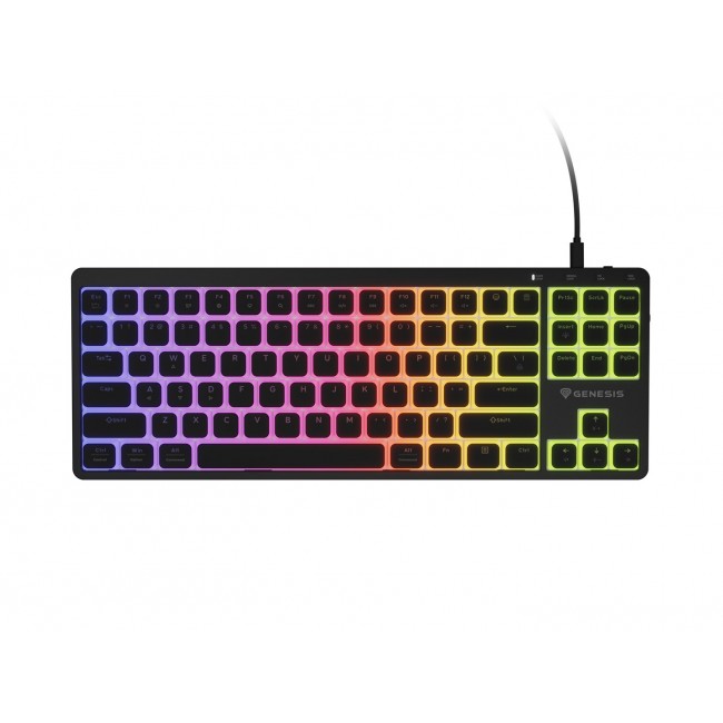 GENESIS Thor 430 TKL keyboard Gaming USB QWERTY US English Black