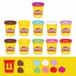 Play-Doh Super Slice Cake Play Kitchen Set Modeling clay playset 624 g Multicolour