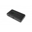 Icy Dock EZ-Adapter Ex MB931U-1VB R1 USB-C+A Gen 2 (10Gbps) to U.2 NVMe SSD Thunderbolt 4 Port Compatible Reader Adapter
