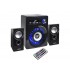 Audiocore Bluetooth 2.1 Speaker System, FM Radio, TF Card Input, AUX, USB Power, AC910