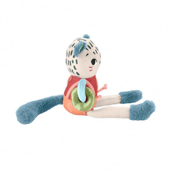 Fisher-Price Planet Friends Spotting Fun Snow Leopard Baby Sensory Toy