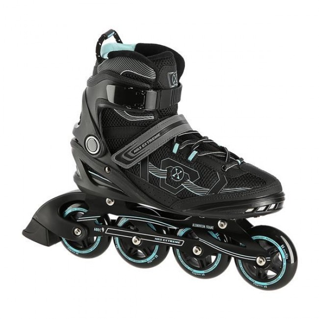 INLINE SKATES NILS EXTREME NA9157 BLACK/MINT SIZE. 44 INLINE SKATES NILS EXTREME NA9157 BLACK/MINT SIZE. 44