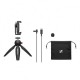 Sennheiser XS LAV USB-C Mobile Kit - lavalier microphone with USB-C connector, with tripod and Manfrotto smartphone holder Sennheiser XS LAV USB-C Mobile Kit - lavalier microphone with USB-C connector, with tripod and Manfrotto smartphone holder