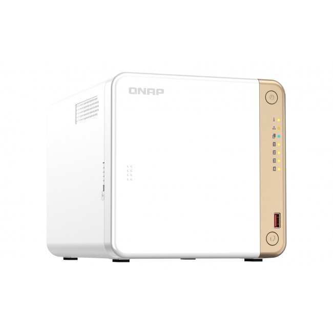 QNAP TS-462-4G NAS/storage server Tower Intel Celeron N4505 4 GB DDR4 0 TB QNAP QTS White QNAP TS-462-4G NAS/storage server Tower Intel Celeron N4505 4 GB DDR4 0 TB QNAP QTS White