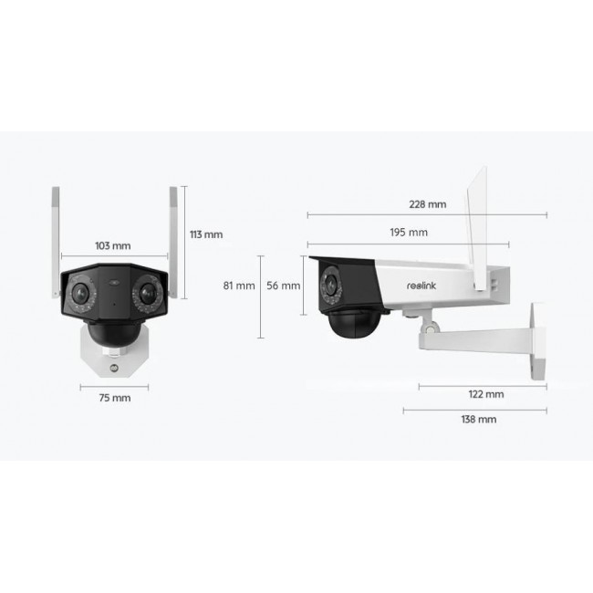 IP camera REOLINK Duo-Series-B750 IP camera REOLINK Duo-Series-B750