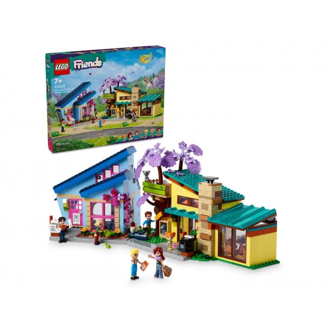 LEGO FRIENDS 42620 OLLY AND PAISLEY'S FAMILY HOUSES LEGO FRIENDS 42620 OLLY AND PAISLEY'S FAMILY HOUSES