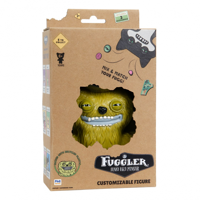 FUGGLER S1 CUSTOMIZABLE FIGURES 11,5 CM - COUNT UNDEROO MCGOO GREEN FUGGLER S1 CUSTOMIZABLE FIGURES 11,5 CM - COUNT UNDEROO MCGOO GREEN