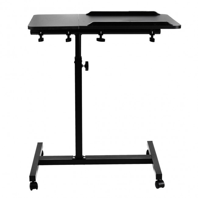 Maclean mobile desk/laptop stand, black, height adjustment 59-89cm, max. 30kg , MC-121 B