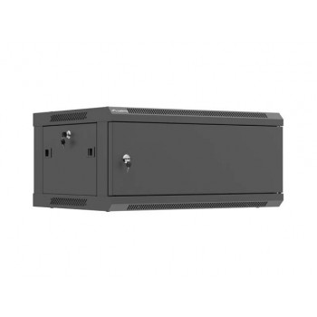 Lanberg WF01-6404-00B rack cabinet 4U Wall mounted rack Black