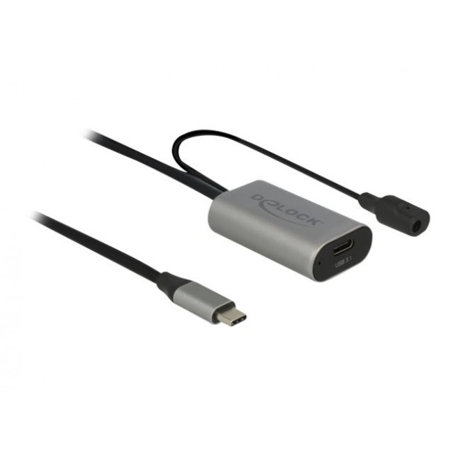 DeLOCK 85392 USB cable USB 3.2 Gen 1 (3.1 Gen 1) 5 m USB C Black, Grey