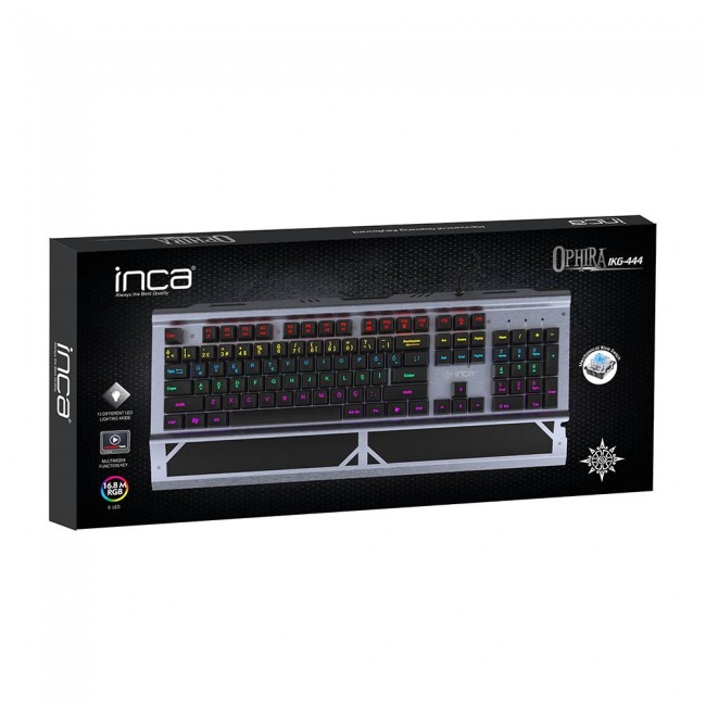 Inca IKG-444 keyboard Gaming USB Grey Inca IKG-444 keyboard Gaming USB Grey
