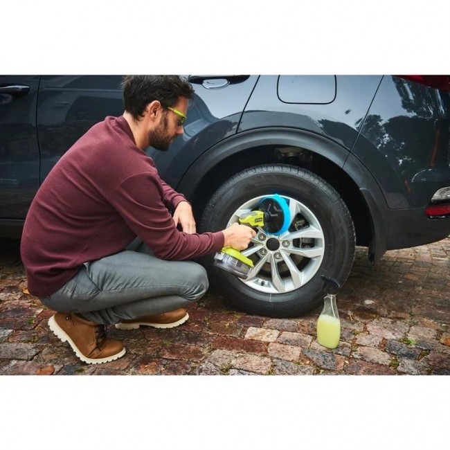 RYOBI 18V R18CPS-0 Rotary Brush, Yellow-Black