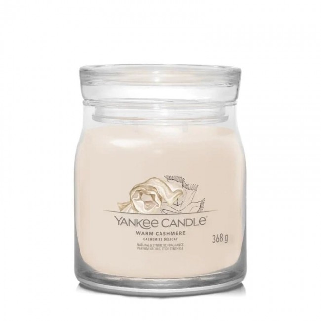 Scented candle YANKEE CANDLE WARM CASHMERE 368 g medium