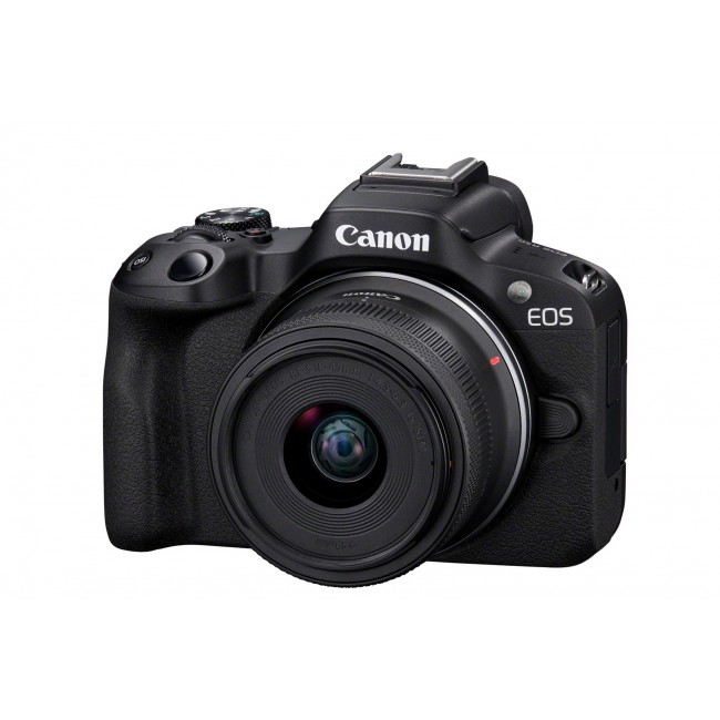 Canon EOS R50, Black + RF-S 18-45 IS STM + RF-S 55-210mm F5-7.1 IS STM Kit MILC 24.2 MP CMOS 6000 x 4000 pixels Canon EOS R50, Black + RF-S 18-45 IS STM + RF-S 55-210mm F5-7.1 IS STM Kit MILC 24.2 MP CMOS 6000 x 4000 pixels