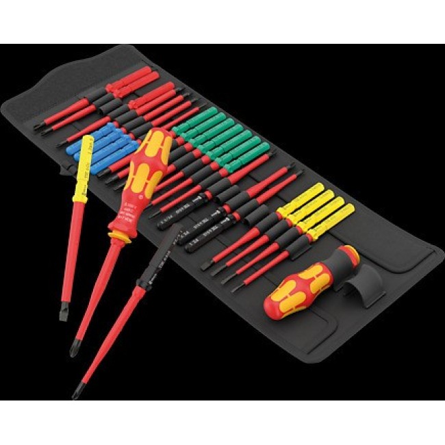 Insulated Screwdrivers VDE Kraftform 26 pcs
