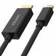 Unitek V1152A Adapter miniDP - HDMI 4K 30Hz cable 2m Unitek V1152A Adapter miniDP - HDMI 4K 30Hz cable 2m