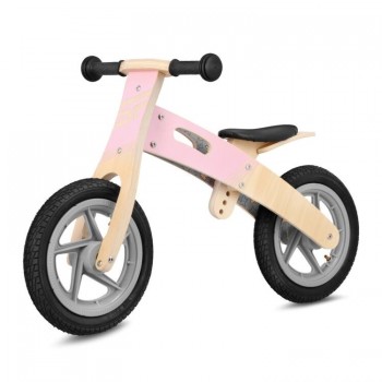 Spokey Woo Ride Duo 940904 - Running bike, grey-pink
