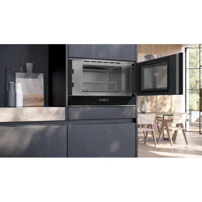 Siemens iQ700 BE732R1B1 microwave Black Combination microwave Built-in 21 L 900 W Siemens iQ700 BE732R1B1 microwave Black Combination microwave Built-in 21 L 900 W
