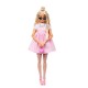 Barbie Deluxe Style Doll 3 in Pastel Pink Barbiecore Dress with Oversized Bow, Blond Hair Barbie Deluxe Style Doll 3 in Pastel Pink Barbiecore Dress with Oversized Bow, Blond Hair