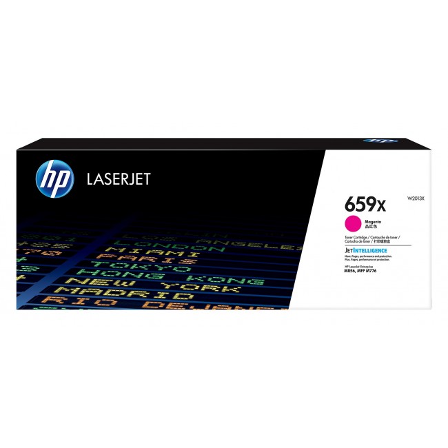 HP LaserJet 659X High Yield Magenta Original Toner Cartridge HP LaserJet 659X High Yield Magenta Original Toner Cartridge