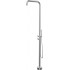 Floor-standing shower column for the garden or bathroom