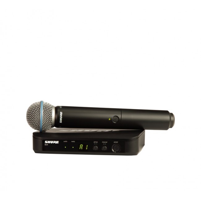 Shure BLX24E/B58-H8E - wireless vocal system with Beta 58A microphone Shure BLX24E/B58-H8E - wireless vocal system with Beta 58A microphone