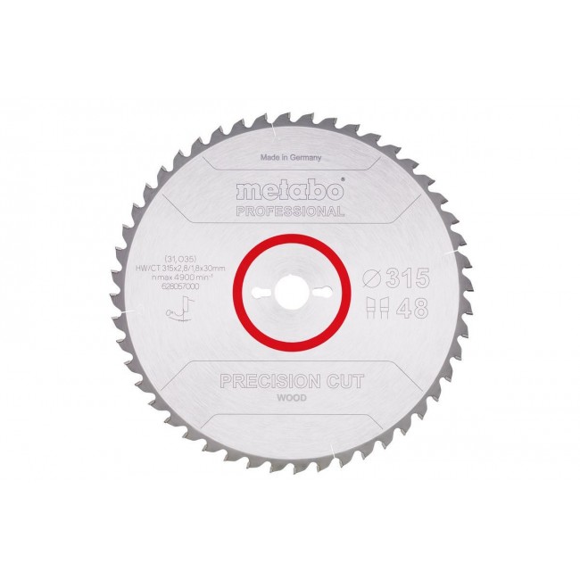 Metabo 628057000 circular saw blade 31.5 cm 1 pc(s)