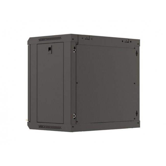 Lanberg WF03-5309-10B rack cabinet 9U Wall mounted rack Black