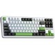 AULA Gasket F87 Thunder Black GrayWoodV3 RGB Keyboard