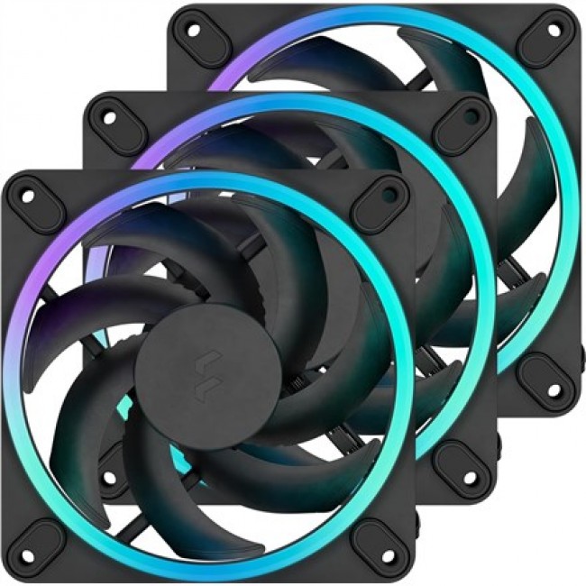 Fractal Design Momentum 12 RGB Computer case Fan 12 cm Black 3 pc(s)