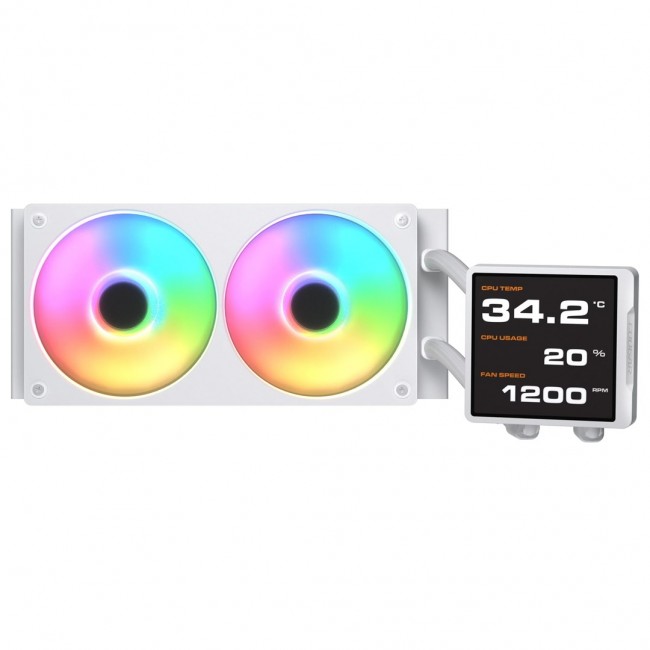 COUGAR CPU Water Cooling Poseidon Vistek Pro 240, ARGB, White