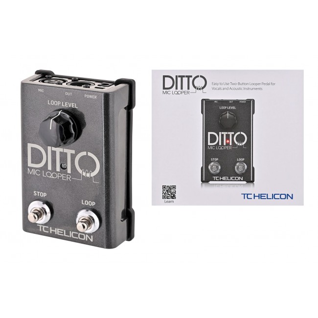 TC Helicon Ditto Mic Looper - microphone looper