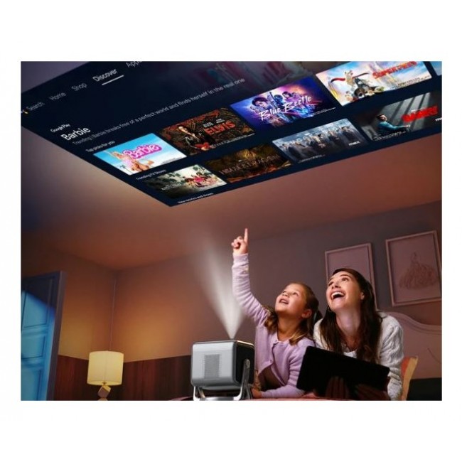 Ultimea Nova C40 Short throw projector 600 ANSI lumens LCD 4K (4096x2400) Silver