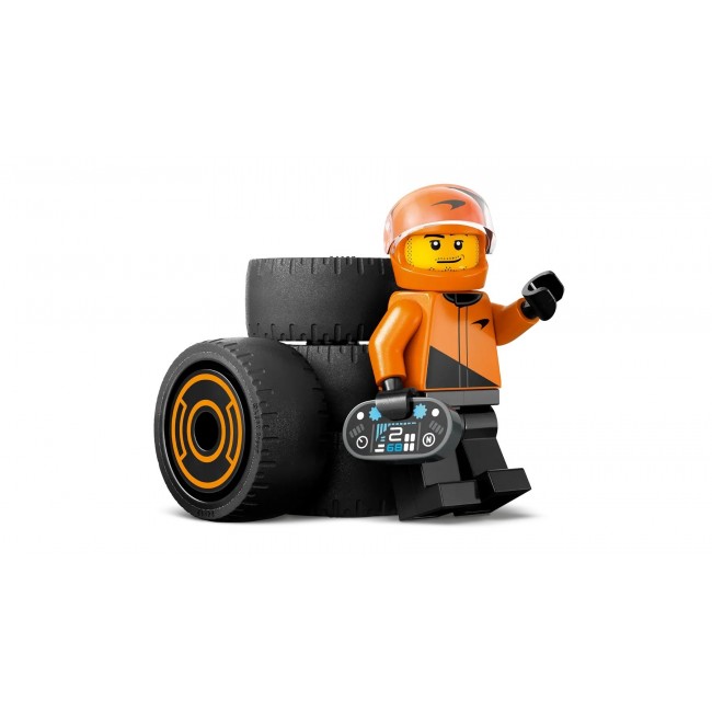 LEGO CITY 60442 F1 Driver with McLaren Race Car