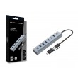 Conceptronic HUBBIES21G 7-Port USB 3.0 Hub, 5Gbps, USB-A x 7