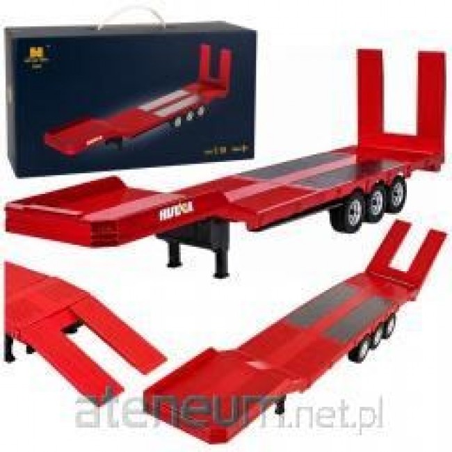 Przyczepa Niskopodwoziowa Naczepa Do Scania 770S Huina Czerwona 1:18
