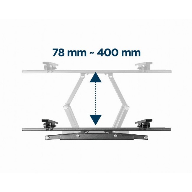 Gembird WM-70ST-01 TV mount 177.8 cm (70