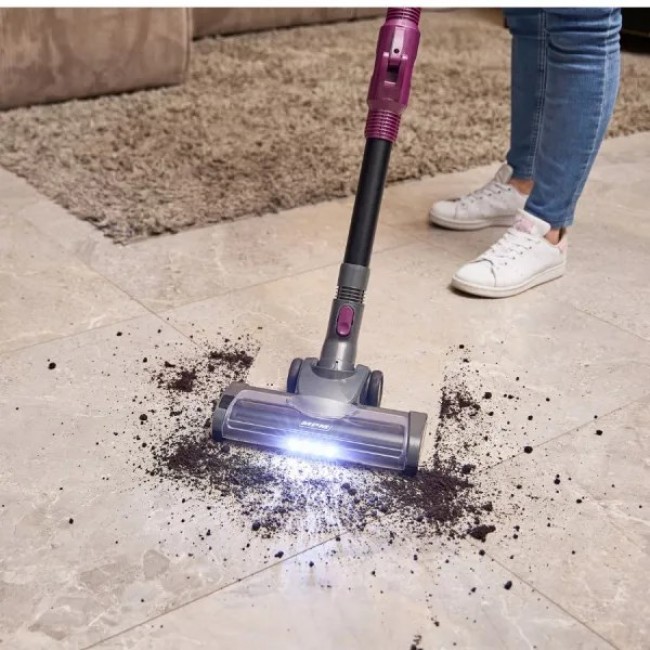 Cordless upright hoover MOD-70 Black purple Cordless upright hoover MOD-70 Black purple