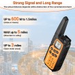 Walkie-Talkie Baofeng BF-T25E Orange, 2 pieces