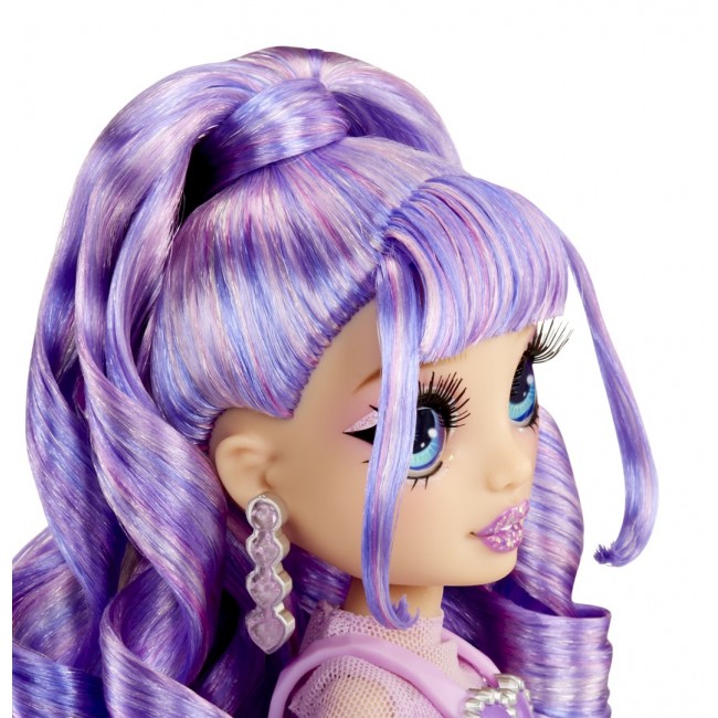 Rainbow High Creative Crystals Fashion Doll- Violet Rainbow High Creative Crystals Fashion Doll- Violet