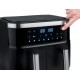 Severin FR 2453 fryer Double 3.25 L Stand-alone 2850 W Hot air fryer Black, Silver